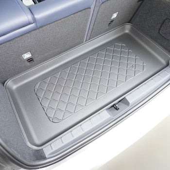 Csomagtértálca Mini Cooper J01 EV, ferdehátú karosszéria, gyártmány 2024 - jelen, felső csomagtér, áthelyezhető csomagpadló felső állásban | 193559GRD