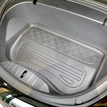 Csomagtértálca Tesla Model 3, szedán karosszéria, gyártmány 07.2017 - jelen, első csomagtartó | 193865GRD