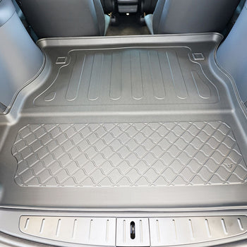 Csomagtértálca Tesla Model X Facelift, suv karosszéria, gyártmány 01.2021 - jelen, 6-7 üléses, 2. üléssor mögött (ledöntött 3. üléssor) | 193874GRD