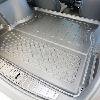 Csomagtértálca Tesla Model X Facelift, suv karosszéria, gyártmány 01.2021 - jelen, 6-7 üléses, 2. üléssor mögött (ledöntött 3. üléssor) | 193874GRD