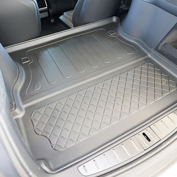 Csomagtértálca Tesla Model X Facelift, suv karosszéria, gyártmány 01.2021 - jelen, 6-7 üléses, 2. üléssor mögött (ledöntött 3. üléssor) | 193874GRD