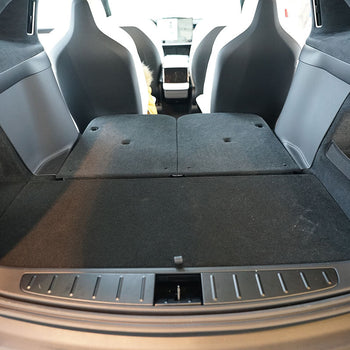 Csomagtértálca Tesla Model X Facelift, suv karosszéria, gyártmány 01.2021 - jelen, 6-7 üléses, 2. üléssor mögött (ledöntött 3. üléssor) | 193874GRD