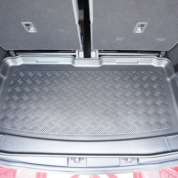 Csomagtértálca Volkswagen Caddy, van karosszéria, gyártmány 11.2020 - jelen, caddy, trendline, comfortline, highline, 7 üléses, 3. üléssor mögé | 193891BSC