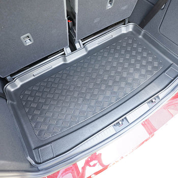 Csomagtértálca Volkswagen Caddy, van karosszéria, gyártmány 11.2020 - jelen, caddy, trendline, comfortline, highline, 7 üléses, 3. üléssor mögé | 193891BSC
