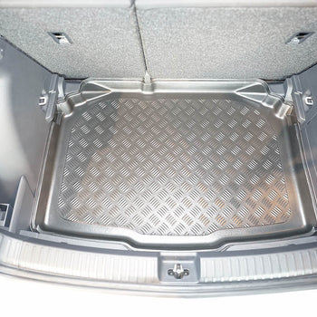 Csomagtértálca Skoda Fabia IV, ferdehátú karosszéria, gyártmány 09.2021 - jelen, alsó csomagtér, állítható csomagtérpadló alatt/nélkül | 193990BSC