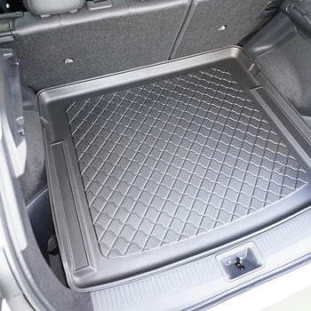 Csomagtértálca Nissan Ariya Electric, suv karosszéria, gyártmány 2022 - jelen, első csomagtér, áthelyezhető csomagpadló felső állásban, beleértve a sínes modelleket | 194192GRD