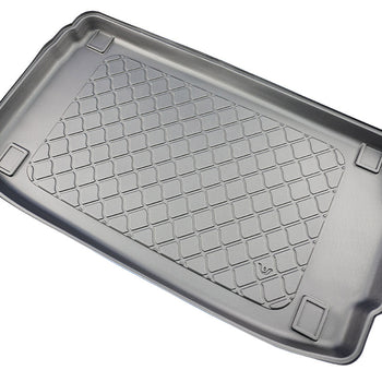 Csomagtértálca Hyundai I20 III Hybrid, ferdehátú karosszéria, gyártmány 10.2020 - jelen, felső csomagtér, áthelyezhető csomagpadló felső állásban, mélynyomóval | 194220GRD