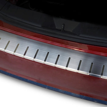 Rozsdamentes acél lökhárítóvédő Nissan Leaf II, gyártmány 01.2018 - jelen, ferdehátú karosszéria | 25-7300