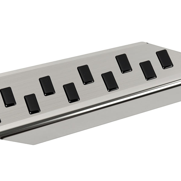 Rozsdamentes acél lábtámasz védő Opel Crossland X, gyártmány 06.2017 - 07.2024, suv karosszéria | 32-4099