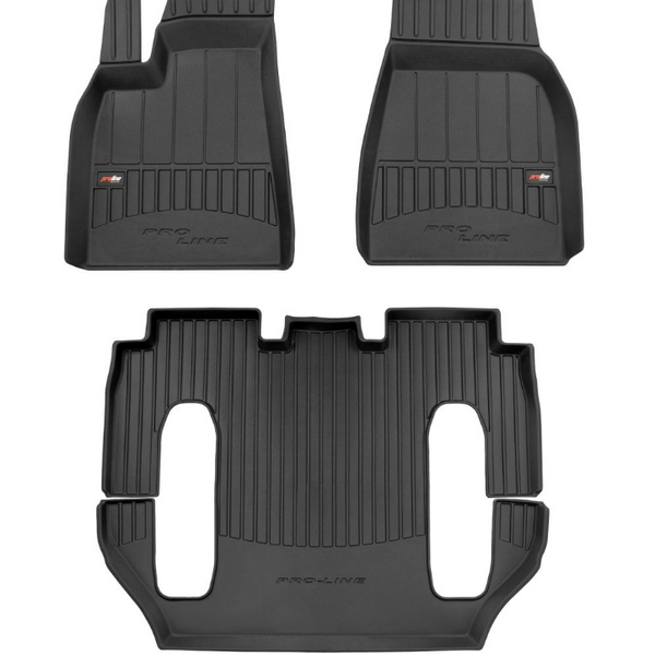 Hótálca gumiszőnyegek Tesla Model X, gyártmány 10.2016 - 12.2020, suv karosszéria | 3D408630