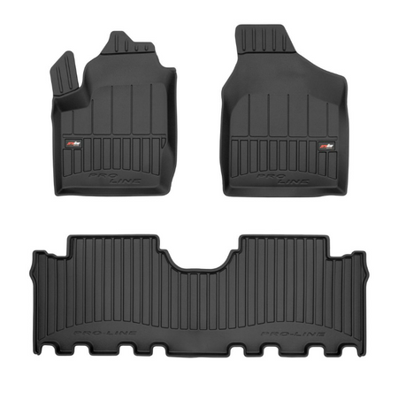 Hótálca gumiszőnyegek Ford Galaxy I, gyártmány 1995 - 05.2006, van karosszéria | 3D425675