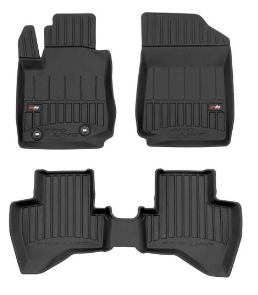 Hótálca gumiszőnyegek Toyota Aygo II, gyártmány 07.2014 - 11.2021, ferdehátú karosszéria | 3D425996