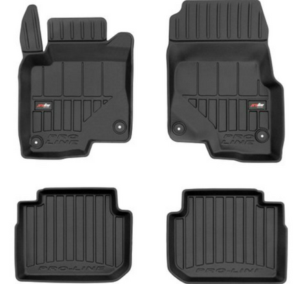 Hótálca gumiszőnyegek Smart ForFour I, gyártmány 2004 - 2006, ferdehátú karosszéria | 3D426344