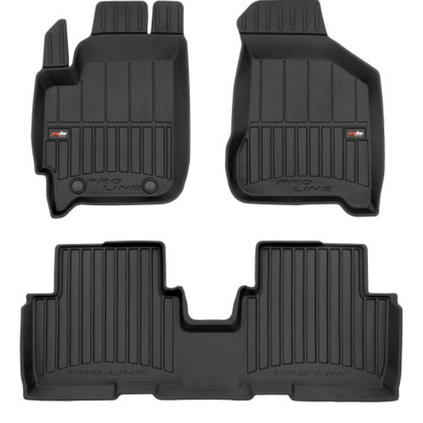 Hótálca gumiszőnyegek Kia Carens II, gyártmány 1999 - 10.2006, van karosszéria | 3D426368