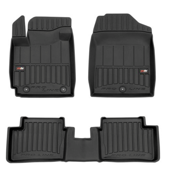 Hótálca gumiszőnyegek Kia Picanto II, gyártmány 04.2011 - 03.2017, ferdehátú karosszéria | 3D426795