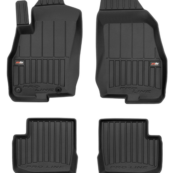 Hótálca gumiszőnyegek Fiat Grande Punto, gyártmány 10.2005 - 08.2018, ferdehátú karosszéria facelift előtt, 5 ajtós | 3D426986