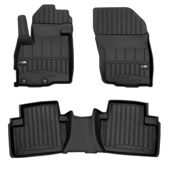 Hótálca gumiszőnyegek Mitsubishi Outlander II, gyártmány 03.2007 - 08.2012, suv karosszéria | 3D427075