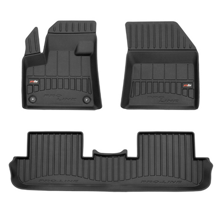 Hótálca gumiszőnyegek Peugeot 3008 II, gyártmány 11.2016 - jelen, suv karosszéria | 3D427280