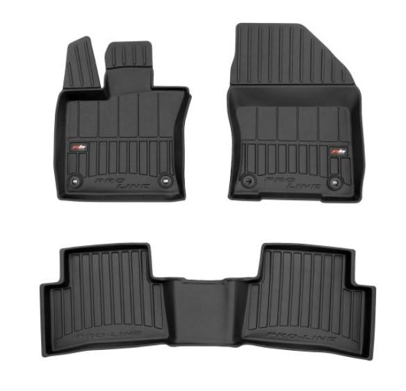 Hótálca gumiszőnyegek Lexus UX Hybrid, gyártmány 2018 - jelen, suv karosszéria ux 300e kivitelhez nem | 3D427389