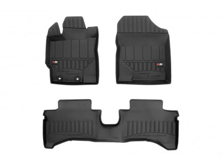 Hótálca gumiszőnyegek Toyota Yaris III Hybrid, gyártmány 09.2011 - 08.2020, ferdehátú karosszéria | 3D428867