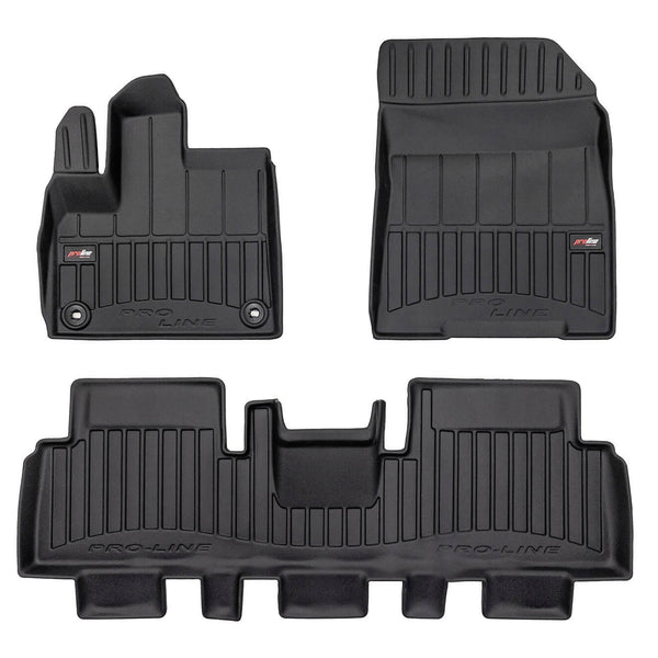 Hótálca gumiszőnyegek Peugeot Rifter e-, gyártmány 09.2021 - jelen, van karosszéria | 3D430358