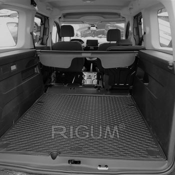 Csomagtértálca Peugeot Rifter, van karosszéria, gyártmány 06.2018 - jelen, l2 tengelytáv, 5 üléses | 404005