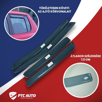 Légterelők (első ablakra) Fiat Doblo I, gyártmány 2001 - 2010, van karosszéria, 2 db. | PV1317