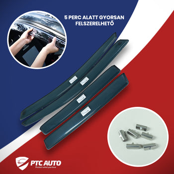 Légterelők (első+hátsó ablakra) Peugeot 206, gyártmány 1998 - 2010, ferdehátú karosszéria, 4 db. | PV1811X1813