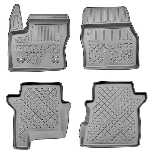 Hótálca gumiszőnyegek Ford Tourneo Grand Connect II, gyártmány 01.2014 - 04.2022, van karosszéria 5-7 üléses, 3. üléssor nélkül | 603124