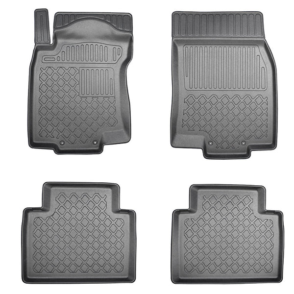 Hótálca gumiszőnyegek Nissan X-Trail T32, gyártmány 08.2014 - 12.2021, suv karosszéria 5-7 üléses, 3. üléssor nélkül | 603271