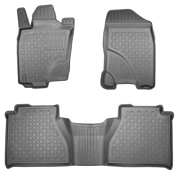 Hótálca gumiszőnyegek Nissan Navara, gyártmány 01.2016 - jelen, pickup karosszéria dupla kabin | 603274