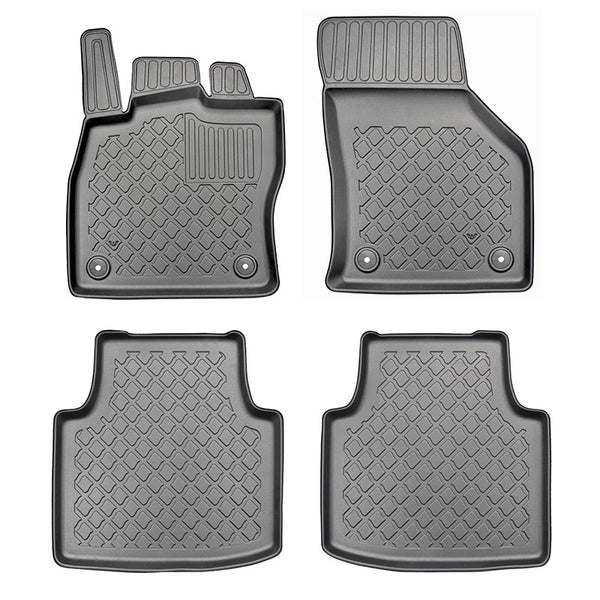 Hótálca gumiszőnyegek Skoda Superb III, gyártmány 09.2015 - 11.2023, kombi karosszéria facelift egyaránt | 603292