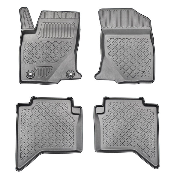 Hótálca gumiszőnyegek Toyota Hilux, gyártmány 09.2016 - jelen, pickup karosszéria dupla kabin, facelift egyaránt | 603380