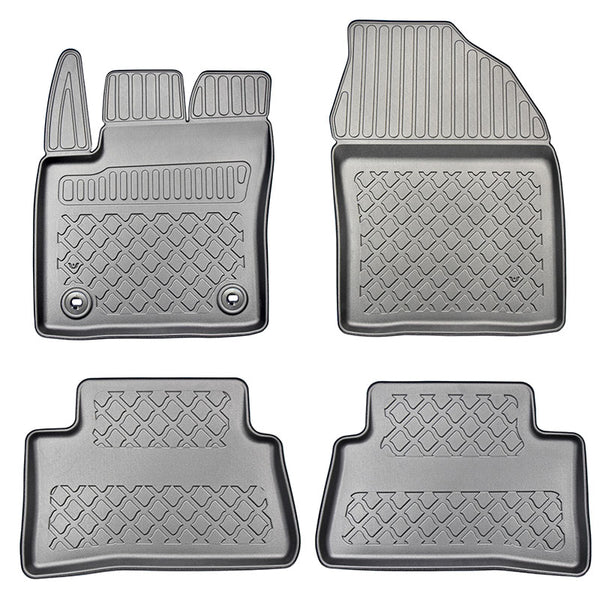 Hótálca gumiszőnyegek Toyota C-HR Hybrid, gyártmány 01.2017 - 12.2023, suv karosszéria phev kivitelhez nem | 603381