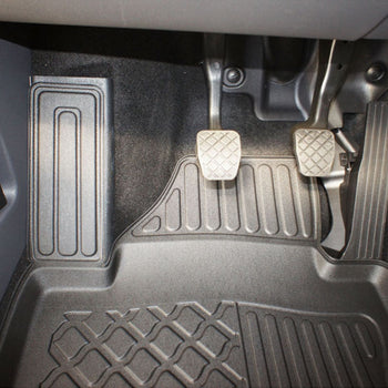 Hótálca gumiszőnyegek Volkswagen Touran I, gyártmány 03.2003 - 08.2015, van karosszéria 5-7 üléses, 3. üléssor nélkül | 602551