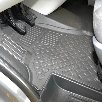 Hótálca gumiszőnyegek Volkswagen T6 Caravelle, gyártmány 06.2015 - 2019, van karosszéria l1 és l2 tengelytáv | 653105