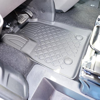 Hótálca gumiszőnyegek Ford Tourneo Custom Facelift, gyártmány 02.2018 - 06.2023, van karosszéria l1 és l2 tengelytáv, automata sebességváltó | 653146