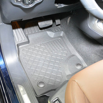 Hótálca gumiszőnyegek Mercedes X-Class Clasa X, gyártmány 01.2016 - jelen, pickup karosszéria a jobb oldali utashoz rögzített tűzoltó készülék nélkül | 603361