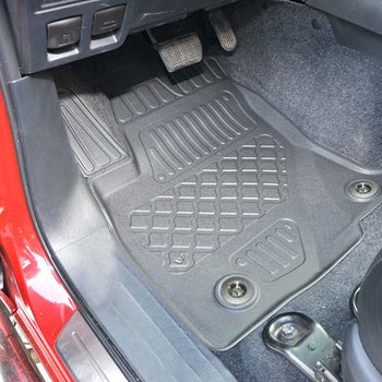 Hótálca gumiszőnyegek Toyota Hilux, gyártmány 09.2016 - jelen, pickup karosszéria dupla kabin | 603380