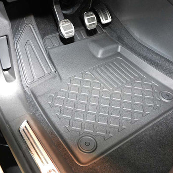 Hótálca gumiszőnyegek DS 7 Crossback, gyártmány 02.2018 - jelen, suv karosszéria nem felel meg a 2. sorban lévő medián alagúttal rendelkező változatnak | 603910