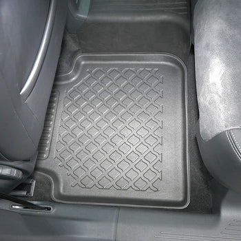 Hótálca gumiszőnyegek Skoda Kodiaq, gyártmány 03.2017 - jelen, suv karosszéria facelift egyaránt, 3. üléssor nélkül | 603293