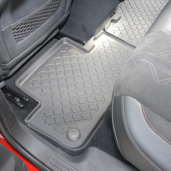 Hótálca gumiszőnyegek Citroen DS 7, gyártmány 02.2018 - jelen, suv karosszéria nem felel meg a 2. sorban lévő medián alagúttal rendelkező változatnak | 603910