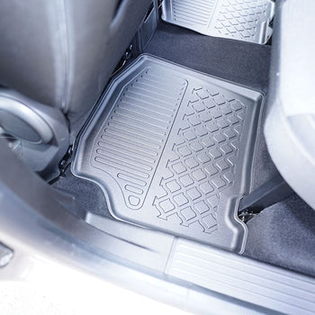 Hótálca gumiszőnyegek Nissan Townstar Combi, gyártmány 01.2022 - jelen, van karosszéria rövid és hosszú tengelytáv, elektromos kivitelhez nem | 604009