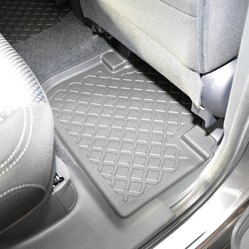 Hótálca gumiszőnyegek Mitsubishi Outlander III, gyártmány 09.2012 - jelen, suv karosszéria hibrid kivitelhez nem, 3. üléssor nélkül | 602899