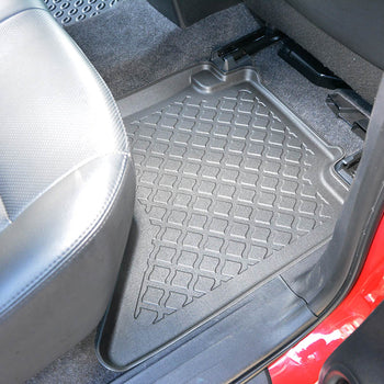 Hótálca gumiszőnyegek Toyota Hilux, gyártmány 09.2016 - jelen, pickup karosszéria dupla kabin, facelift egyaránt | 603380