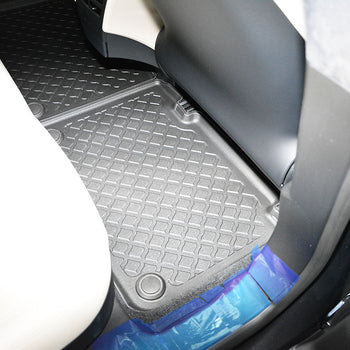 Hótálca gumiszőnyegek Tesla Model S, gyártmány 07.2012 - 03.2015, kupé karosszéria hátsókerék-meghajtású modellekhez | 603864