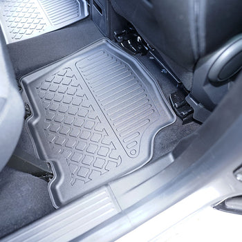 Hótálca gumiszőnyegek Renault Kangoo III, gyártmány 06.2021 - jelen, van karosszéria rövid és hosszú tengelytáv, elektromos kivitelhez nem | 604009