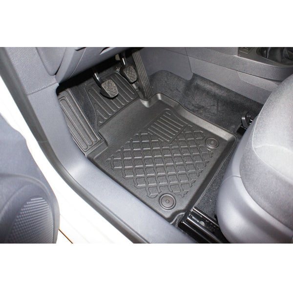 Hótálca gumiszőnyegek Volkswagen Caddy, gyártmány 2004 - 10.2020, van karosszéria 2-5 üléses, 1. üléssor | 652638