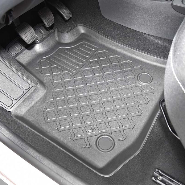 Hótálca gumiszőnyegek Dacia Dokker, gyártmány 11.2012 - 09.2021, van karosszéria 2-5 üléses, 1. üléssor | 653054