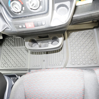 Hótálca gumiszőnyegek Citroen Jumper II, gyártmány 2006 - jelen, van karosszéria 2-3 üléses, rövid, közepes és hosszú tengelytáv, facelift egyaránt | 653448